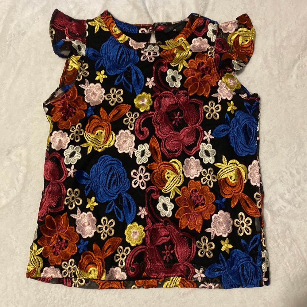 Floral Lace Belle Vere Top